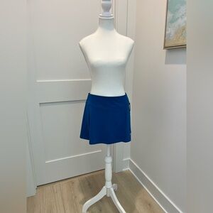 FILA PerformaEnergy tennis A-Line skort blue NEW sweat wicking stretchy medium
